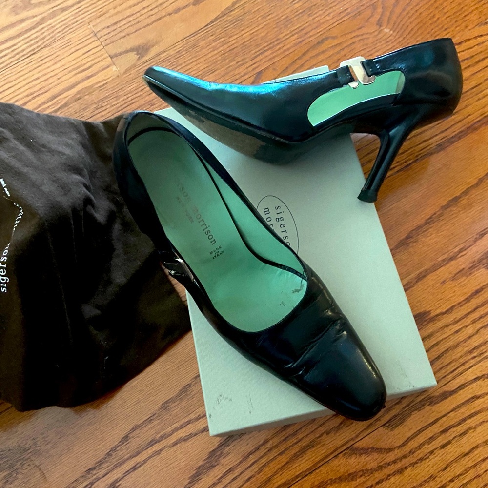 Sigerson Morrison black pumps size 8